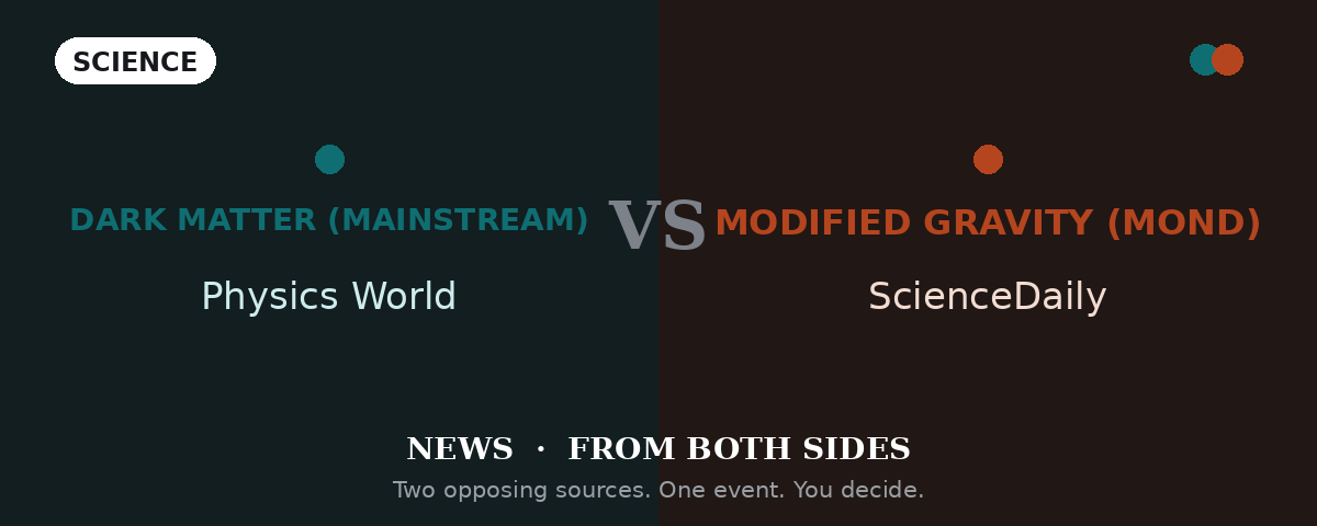 Dark matter or modified gravity? Cosmology's deepest standoff