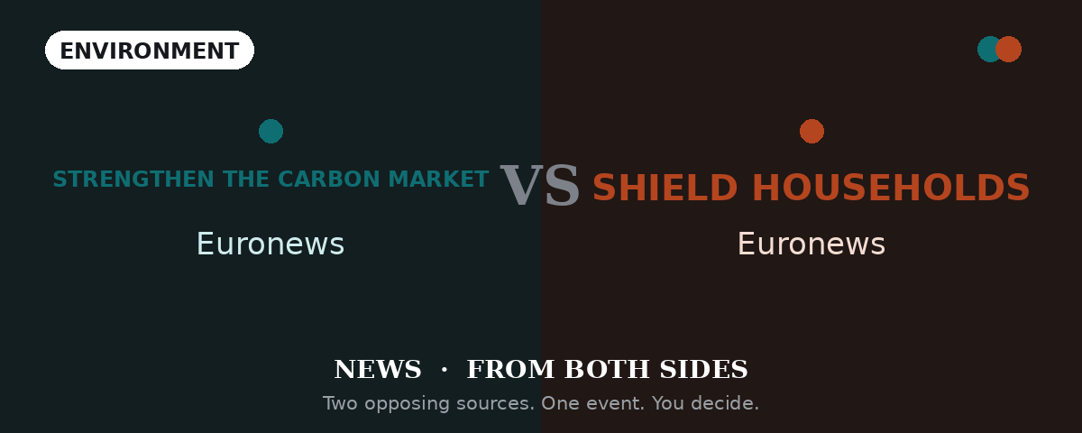 Europe's next carbon costs: strengthen the climate market, or shield households from the bill?